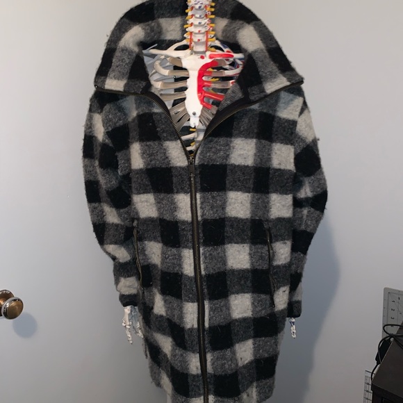 ROOTS wool blend coat - Picture 6 of 8